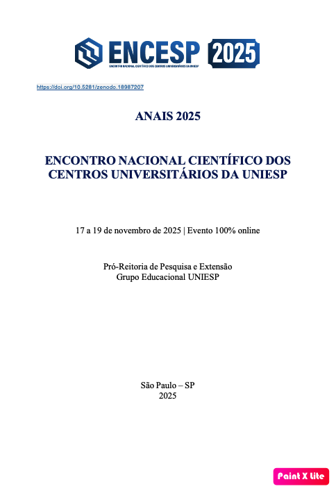 					Visualizar 2025: ANAIS 2025   ENCONTRO NACIONAL CIENTÍFICO DOS CENTROS UNIVERSITÁRIOS DA UNIESP
				